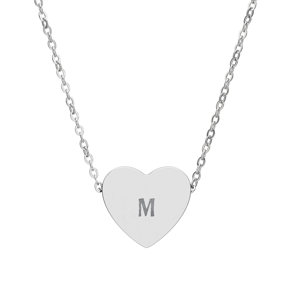 Heart Necklace (Engraving - M)