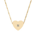 Heart Necklace (Engraving - M)